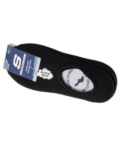 Skechers 3pk mens non terry no show s112219-blk czarne 41-46