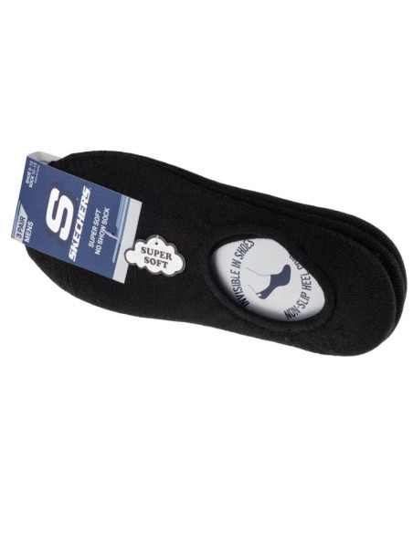 Skechers 3pk mens non terry no show s112219-blk czarne 41-46