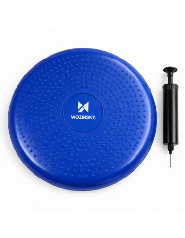 Poduszka sensoryczna wozinsky wpsd-01 rehabilitacyjna jeżyk - niebieska