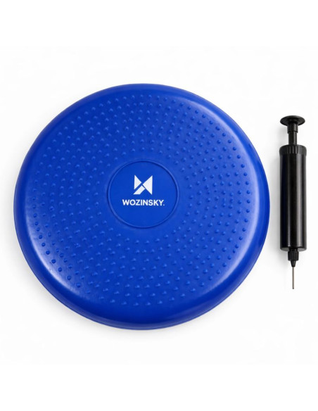 Poduszka sensoryczna wozinsky wpsd-01 rehabilitacyjna jeżyk - niebieska