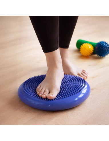 Poduszka sensoryczna wozinsky wpsd-01 rehabilitacyjna jeżyk - niebieska