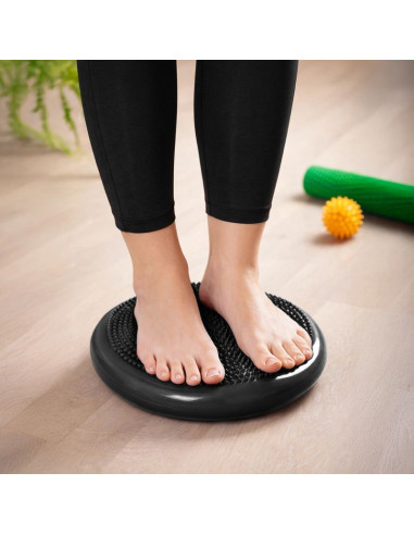 Poduszka sensoryczna wozinsky wpsd-02 rehabilitacyjna jeżyk - czarna