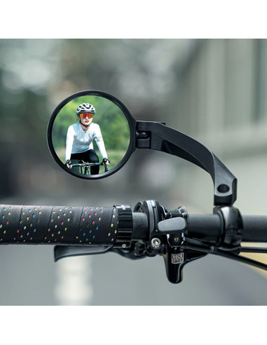 Lusterko rowerowe rockbros 26210001003 wsteczne lewe - czarne