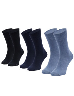 Skechers 3pk men's basic socks sk41007-5801 granatowe 39-42