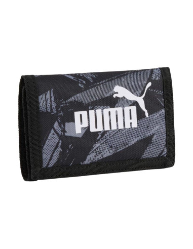 Portfel puma phase aop wallet czarno-szary 54758 05