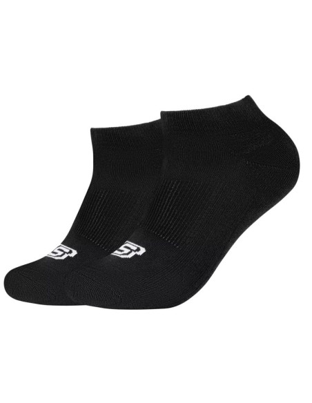Skechers 2ppk basic cushioned sneaker socks sk43024-9999 czarne 39-42