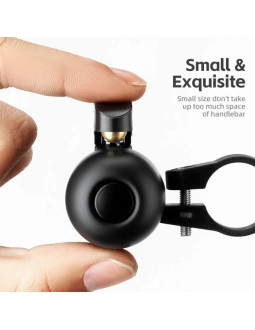 Dzwonek rowerowy rockbros 34210007002 na prawą stronę kierownicy - czarny 2