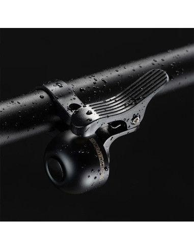 Dzwonek rowerowy rockbros 34210007002 na prawą stronę kierownicy - czarny