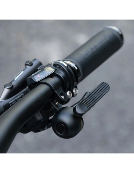 Dzwonek rowerowy rockbros 34210007002 na prawą stronę kierownicy - czarny