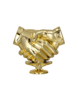 Figurka plastikowa złota - ręce
