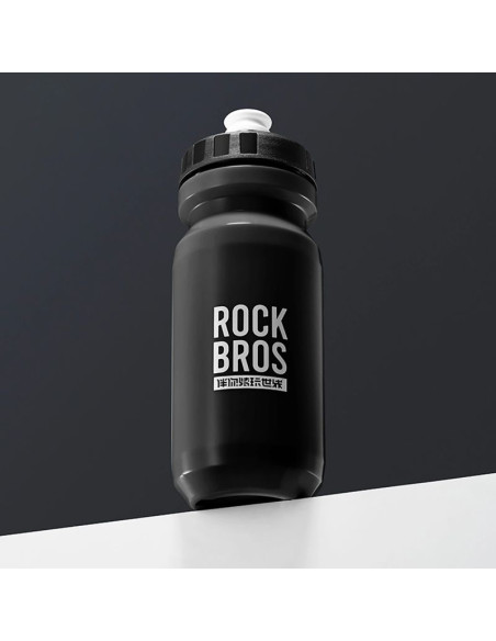 Bidon rowerowy rockbros 600 ml - czarny