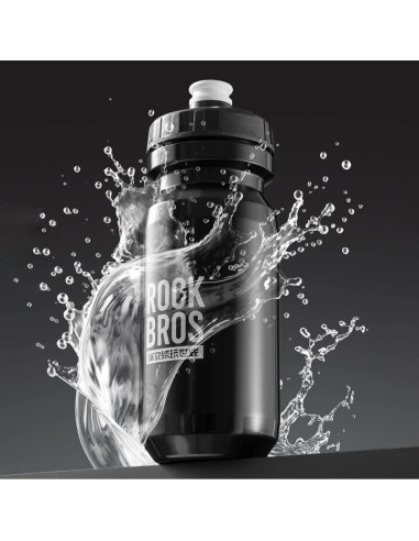 Bidon rowerowy rockbros 600 ml - czarny