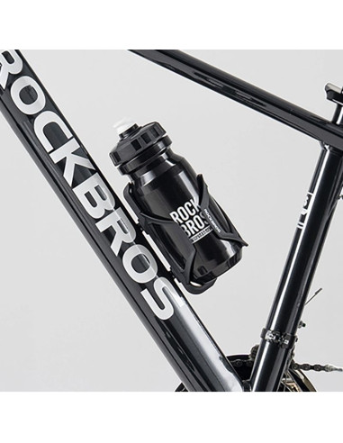 Bidon rowerowy rockbros 600 ml - czarny