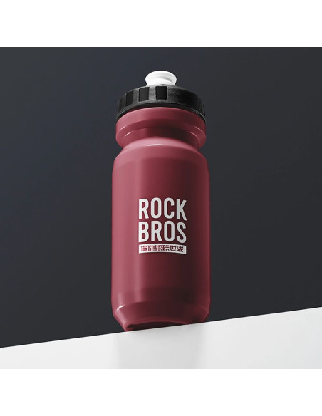Bidon rowerowy rockbros 600 ml - czerwony
