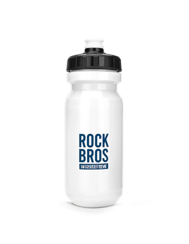 Bidon rowerowy rockbros 600 ml - biały