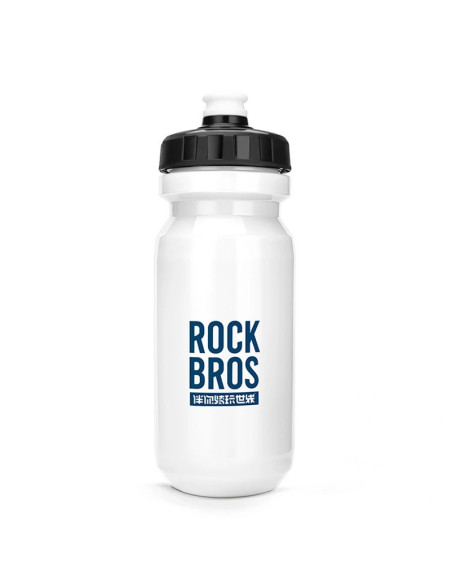 Bidon rowerowy rockbros 600 ml - biały