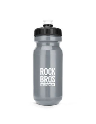 Bidon rowerowy rockbros 600 ml - szary