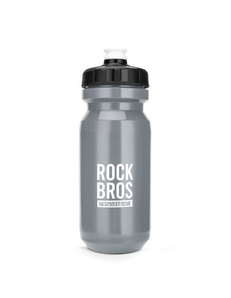 Bidon rowerowy rockbros 600 ml - szary