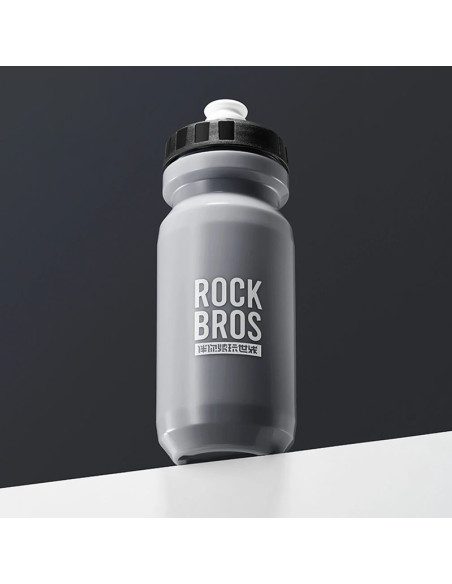Bidon rowerowy rockbros 600 ml - szary