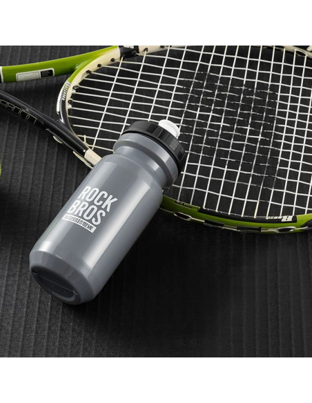 Bidon rowerowy rockbros 600 ml - szary