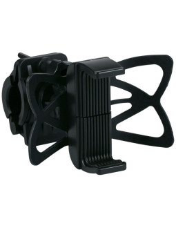 Uchwyt rowerowy na telefon dunlop obracany czarny 2