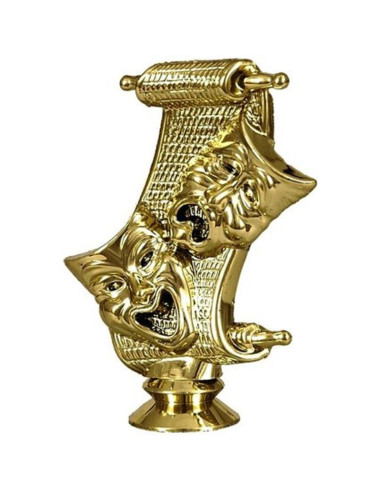 Figurka plastikowa teatr - maska dramatyczna - f1050/g  f145/g