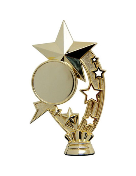 Figurka plastikowa - gwiazda z miejscem na emblemat 50mm  f235/g