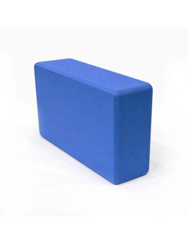 Kostka do jogi wozinsky wkdj-b1 do pilatesu i ćwiczeń rozciągających - niebieska