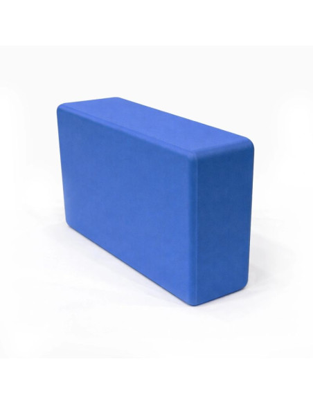 Kostka do jogi wozinsky wkdj-b1 do pilatesu i ćwiczeń rozciągających - niebieska