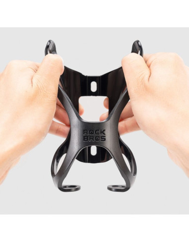 Uchwyt na bidon rockbros lk24-h018 koszyk plastikowy - czarny