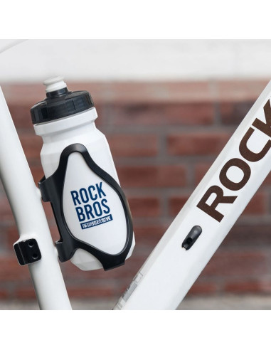 Uchwyt na bidon rockbros lk24-h018 koszyk plastikowy - czarny