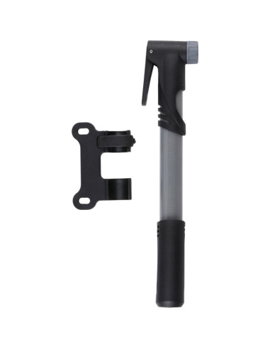 Pompka rowerowa mini 120psi (8bar) dunlop szara