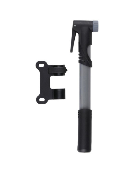 Pompka rowerowa mini 120psi (8bar) dunlop szara