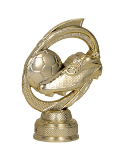 Figurka plastikowa złota -piłka nożna