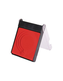 Etui  plastikowe na medal 70mm 116x84x18mm  czerwone a005b bk/r