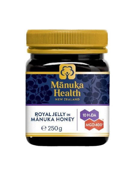 Miód Nektarowy Manuka Mgo™ 400+ Z Mleczkiem Pszczelim (250 G)