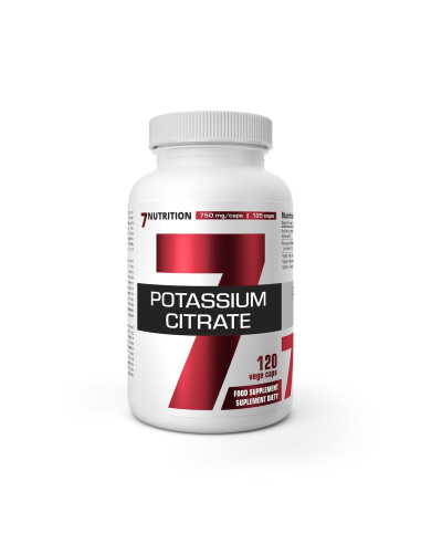 Potassium Citrate - Cytrynian Potasu (120 Kaps.)