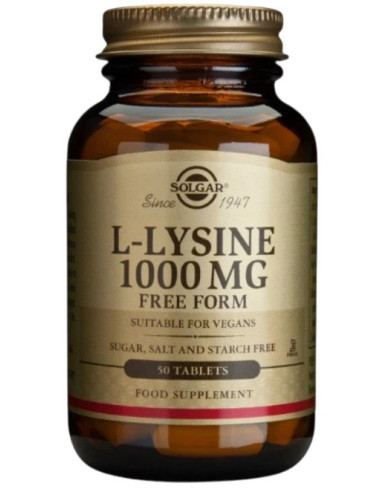 L-Lysine 1000 Mg - L-Lizyna 1000 Mg (50 Tabl.)