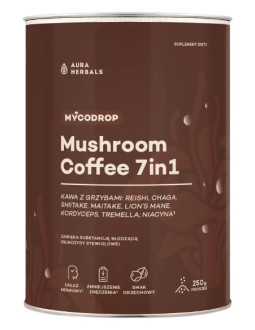 Mycodrop, Kawa Z Grzybami, Mushroom Coffee 7 In 1 (250 G)