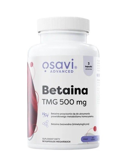 Betaina, Tmg 500 Mg (90 Kaps.)