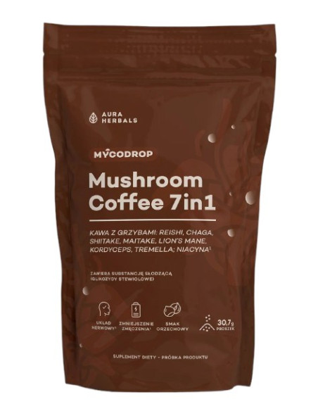 Mycodrop, Kawa Z Grzybami, Mushroom Coffee 7 In 1 (30,7 G)