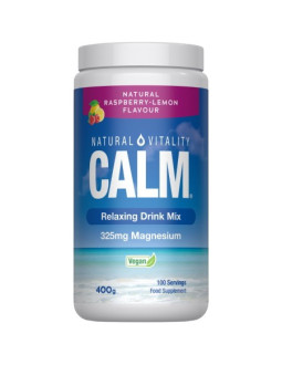 Calm Relaxing Drink Mix, Smak Malinowo-Cytrynowy (400 G)