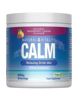 Calm Relaxing Drink Mix, Smak Malinowo-Cytrynowy (200 G)