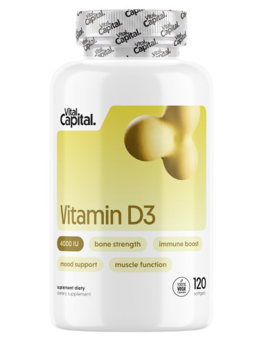 Vitamin D3 4000Iu (120 Kaps.)