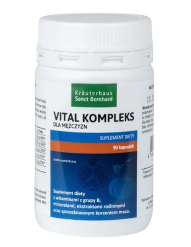 Vital Kompleks Dla Mężczyzn (90 Kaps.)