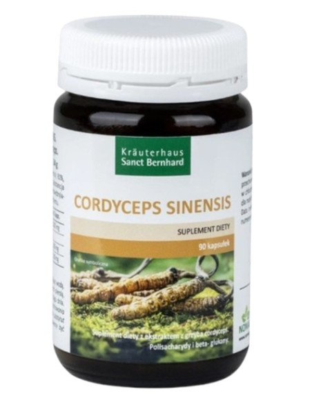 Cordyceps Ekstrakt Z Grzyba - Cordyceps Sinensis (90 Kaps.)