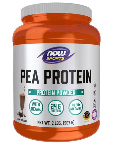 Pea Protein, Creamy Chocolate - Białko Grochowe, Czekoladowe (907 G)