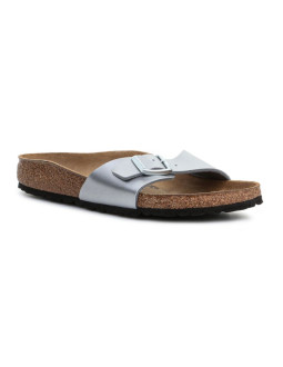Klapki birkenstock madrid silver w