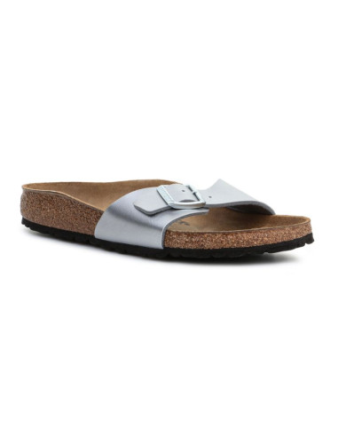 Klapki birkenstock madrid silver w