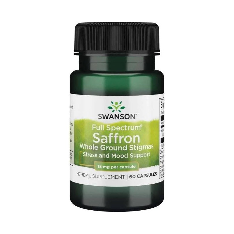 Full Spectrum Saffron - Szafran 15 mg (60 kaps.)